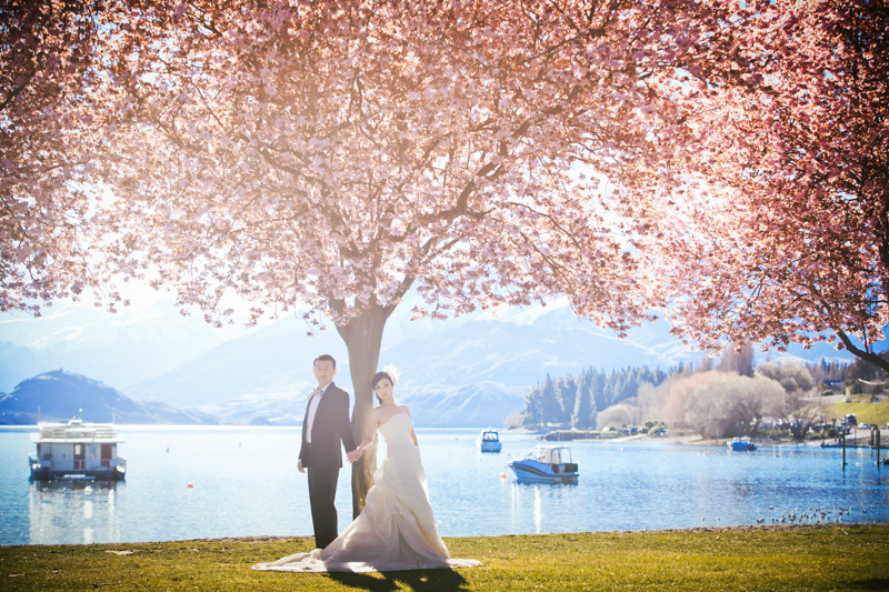 新西蘭婚禮,新西蘭婚紗,新西蘭蜜月旅行